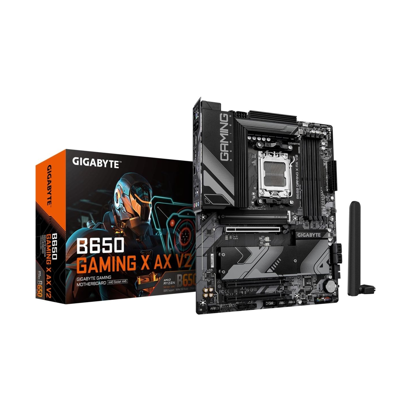 Gigabyte Mainboard|GIGABYTE|AMD B650|Socket AM5|ATX|RAM DDR5-SDRAM|4xSlots|Wi-Fi Yes|Bluetooth Yes|3xPCI Express x16 slots|3xNum