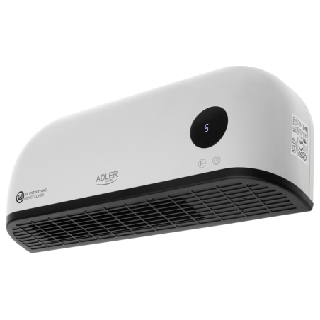 Adler LED Air Curtain Heater | AD 7751 | Air curtain | 2000 W | White