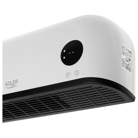 Adler LED Air Curtain Heater | AD 7751 | Air curtain | 2000 W | White