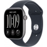 Apple Watch Series 12 GPS+Cellular 46mm Space Grey Aluminium Case with Navy Blue Sport Band - M/L