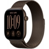 Apple Watch Series 12 GPS+Cellular 46mm Dark Bronze Aluminium Case with Dark Bronze Milanese Loop M/L