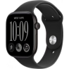 Apple Watch Series 12 GPS+Cellular 42mm Black Aluminium Case with Black Sport Band - S/M