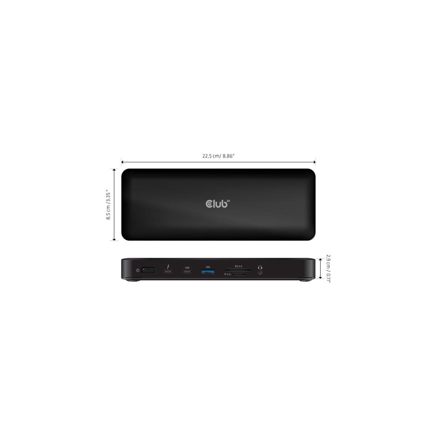 Club3D NB ACC DOCKING STATION 16IN1/THUNDERBOLT CSV-1583 CLUB3D