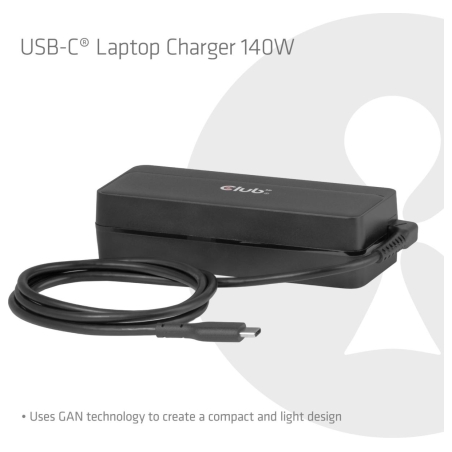 Club3D NB CHARGER USB-C 140W/CAC-1932 CLUB3D