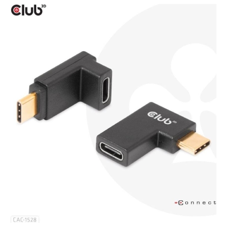 Club3D I/O ADAPTER USB-C ANGLED SET/CAC-1528 CLUB3D