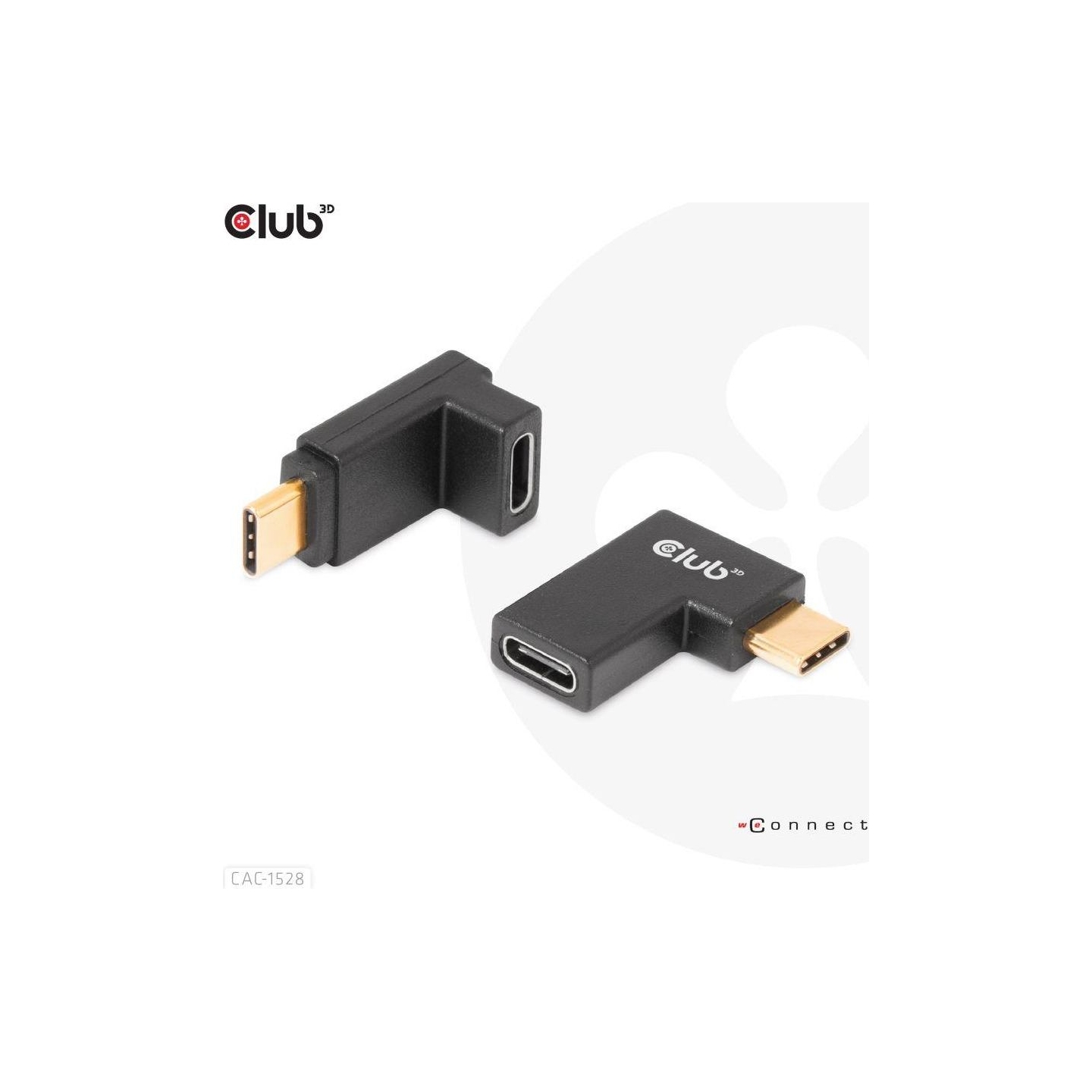 Club3D I/O ADAPTER USB-C ANGLED SET/CAC-1528 CLUB3D