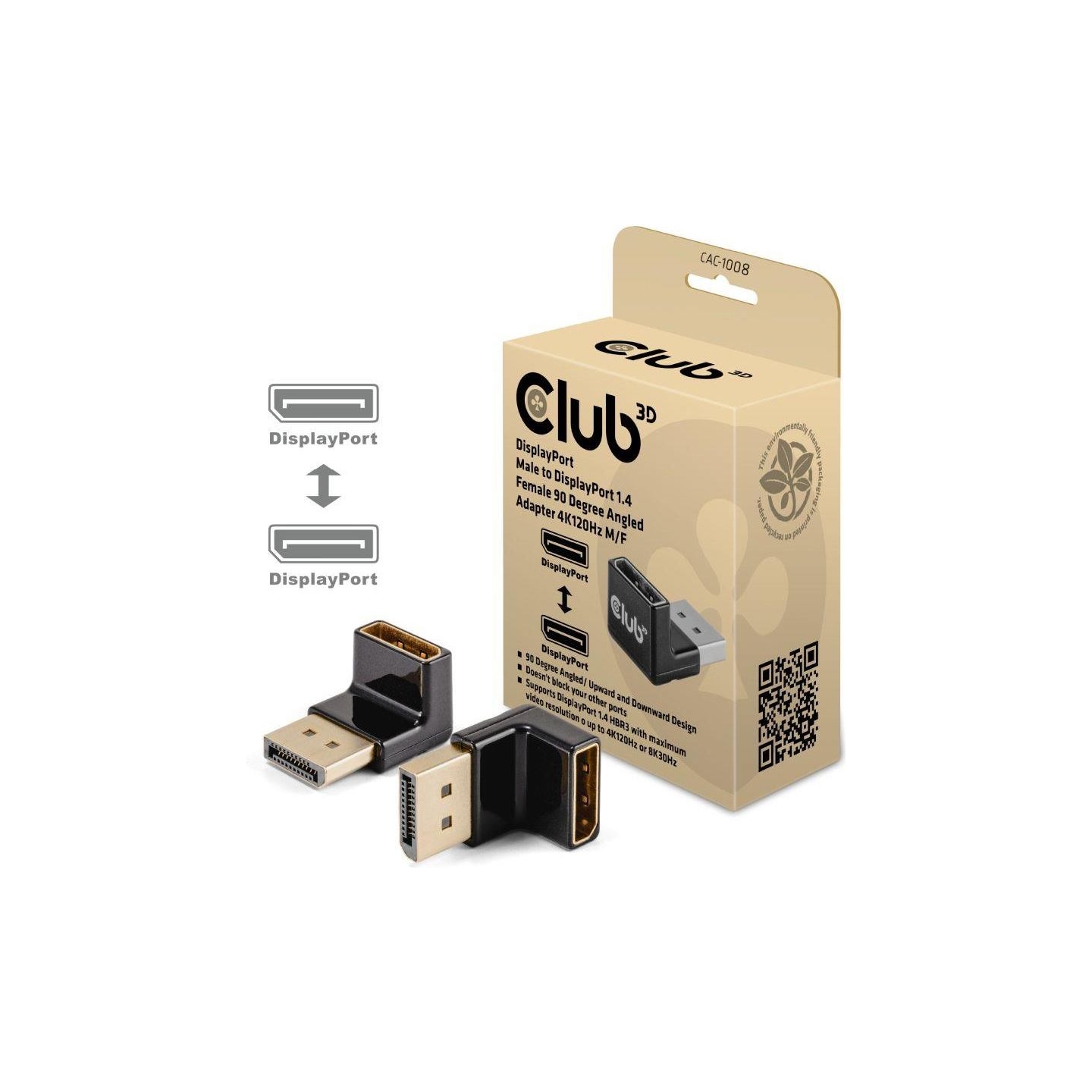 Club3D I/O ADAPTER DP TO DP/M/F CAC-1008 CLUB3D