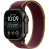 Apple Smartwatch Watch Ultra 4 GPS + Cellular 49mm Black Titanium Case with Burgundy Trail Loop - M/L