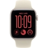 Apple Smartwatch Watch SE 3 GPS + Cellular, 44mm Aluminium Case in Starlight, Starlight Sport Band - M/L