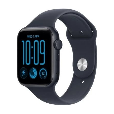 Apple Smartwatch Watch SE 3 GPS + Cellular, 40mm Midnight Aluminium Case, Navy Sport Band - S/M