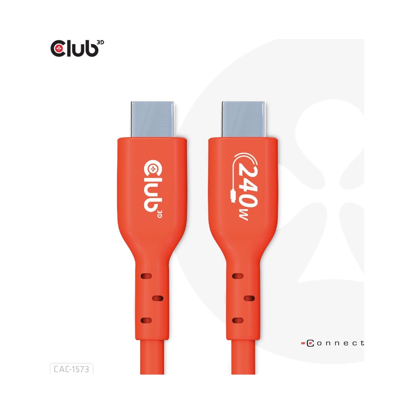 Club3D CABLE USB-C TO USB-C 2M/M/M CAC-1573 CLUB3D