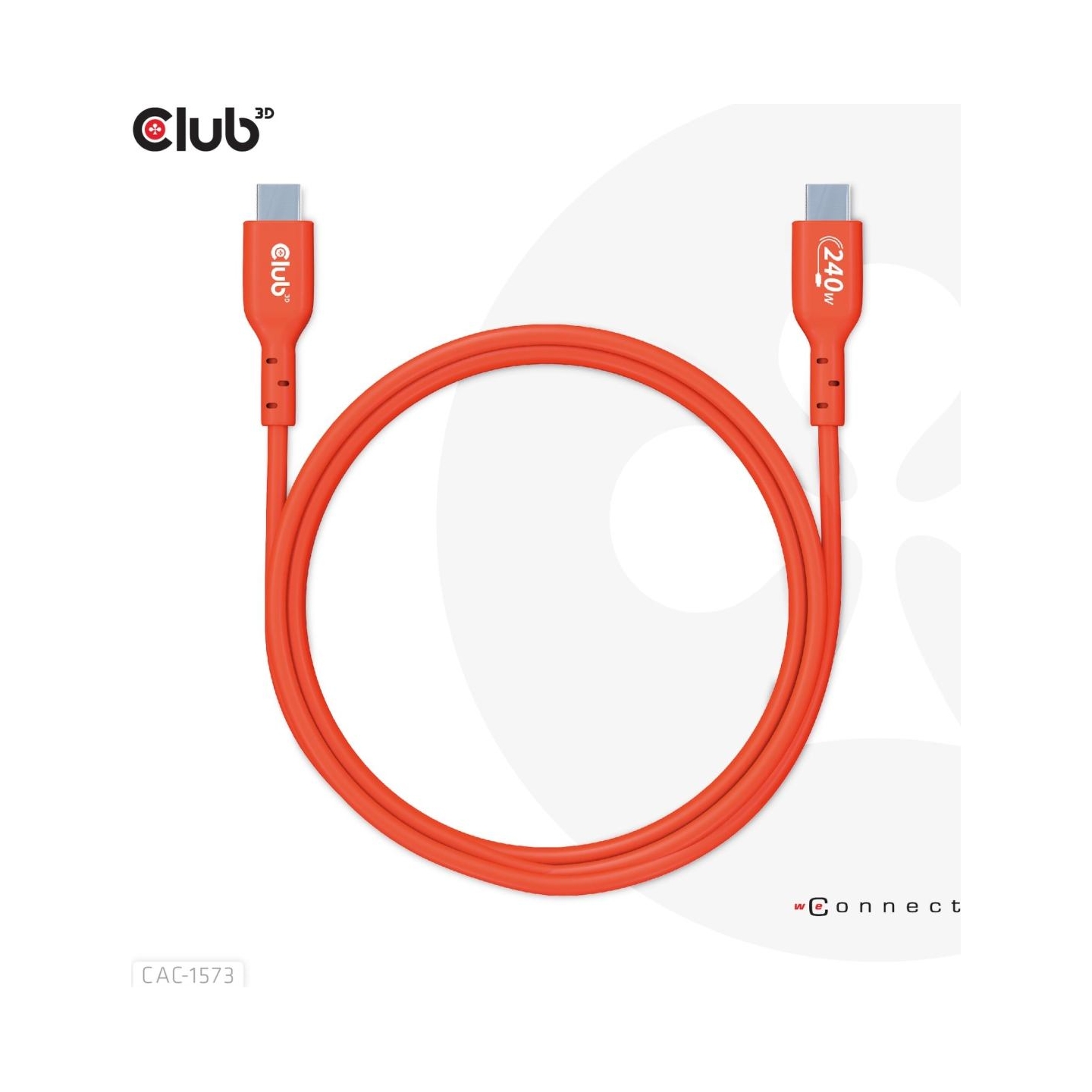 Club3D CABLE USB-C TO USB-C 2M/M/M CAC-1573 CLUB3D