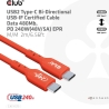 Club3D CABLE USB-C TO USB-C 2M/M/M CAC-1573 CLUB3D