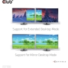 Club3D I/O HUB USB-C TO HDMI 2PORT/MST CSV-1558 CLUB3D