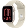 Apple Smartwatch Watch SE 3 GPS + Cellular, 44mm Aluminium Case in Starlight, Starlight Sport Band - S/M