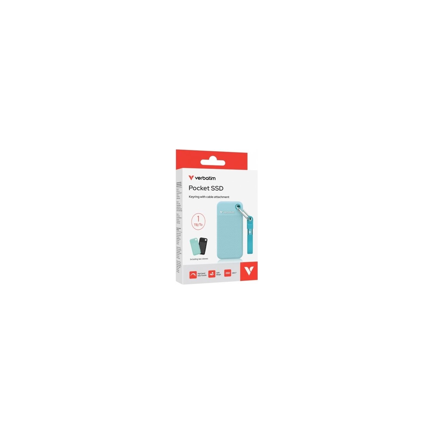 Verbatim Pocket SSD 1TB M.2 1000MB/s USB-C 32324