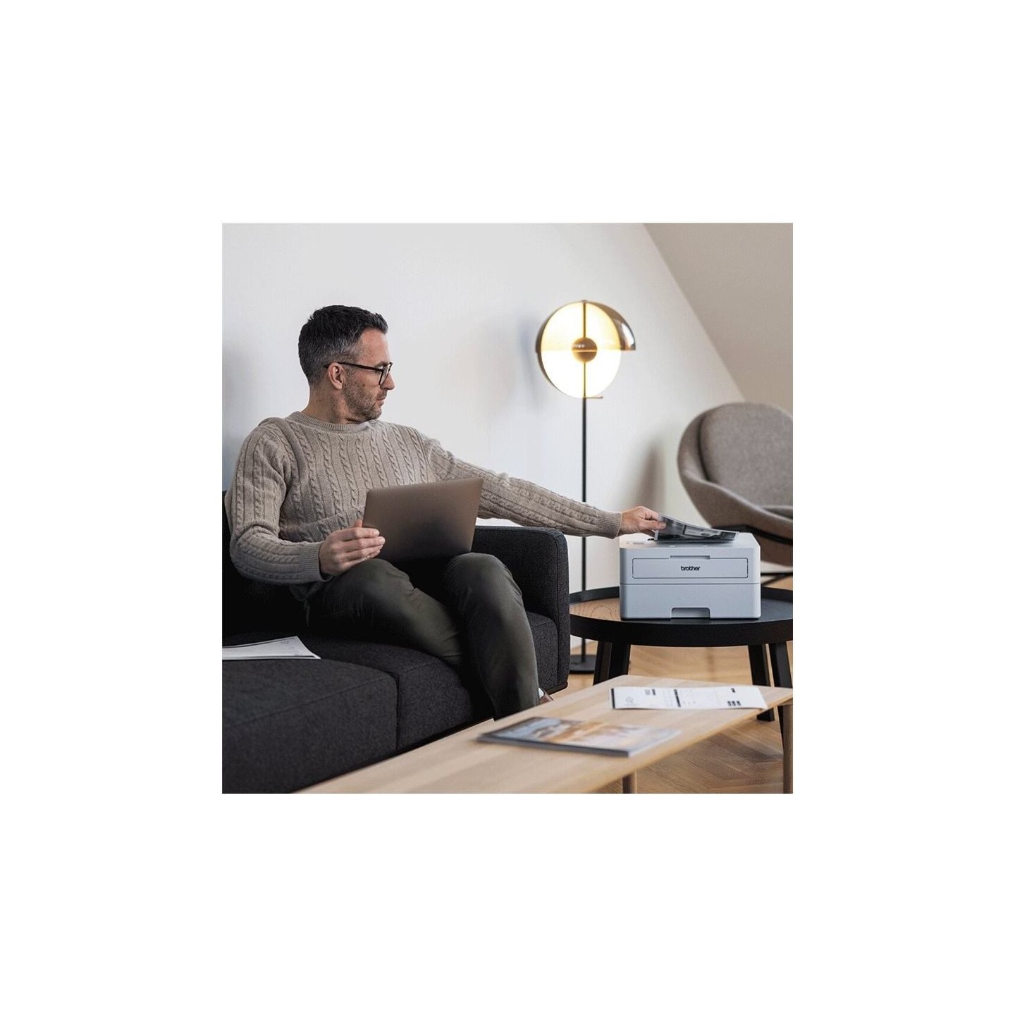 Brother HL-L2865DW | Mono | Laser | Printer | Wi-Fi | Maximum ISO A-series paper size A4