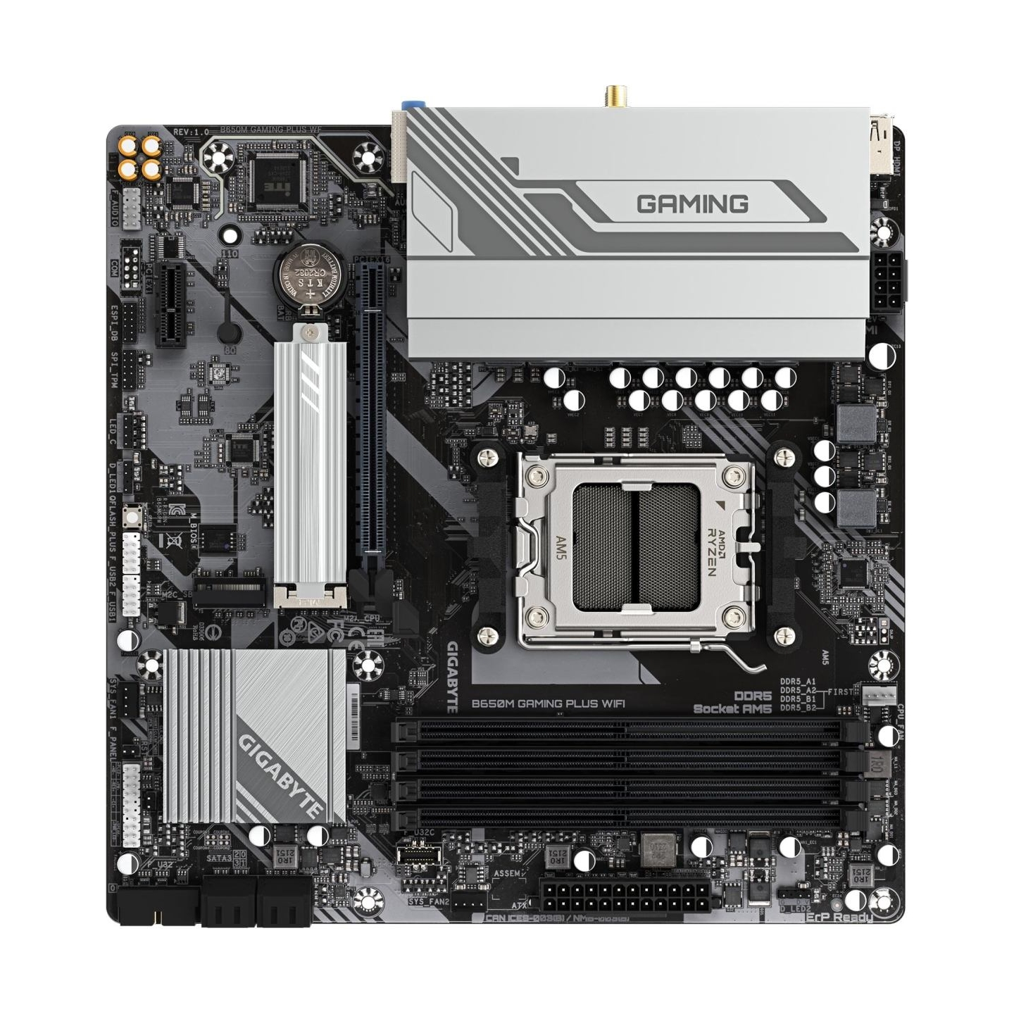Gigabyte B650M GAMING PLUS WF AM5 MB