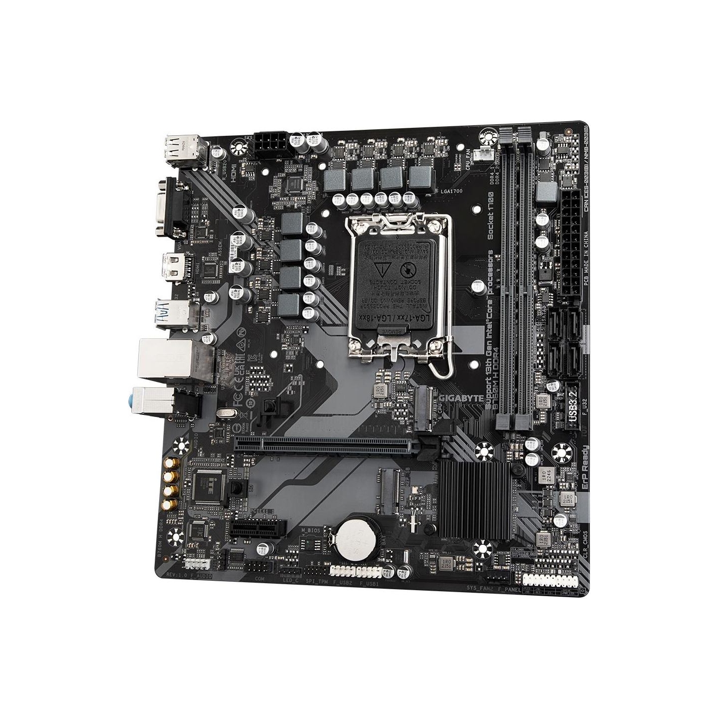 Gigabyte B760M H DDR4 LGA1700 mATX MB