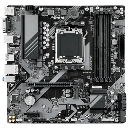 Gigabyte A620M DS3H | Processor family AMD | Processor socket AM5 | DDR5 | Supported hard disk drive interfaces M.2, SATA | Numb