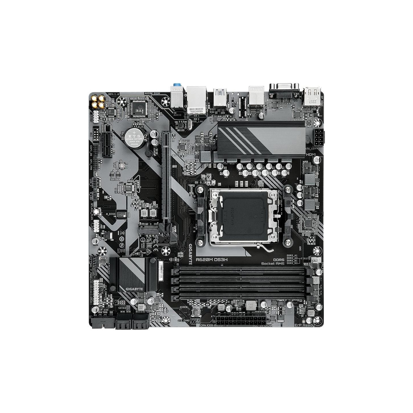 Gigabyte A620M DS3H AM5 MB