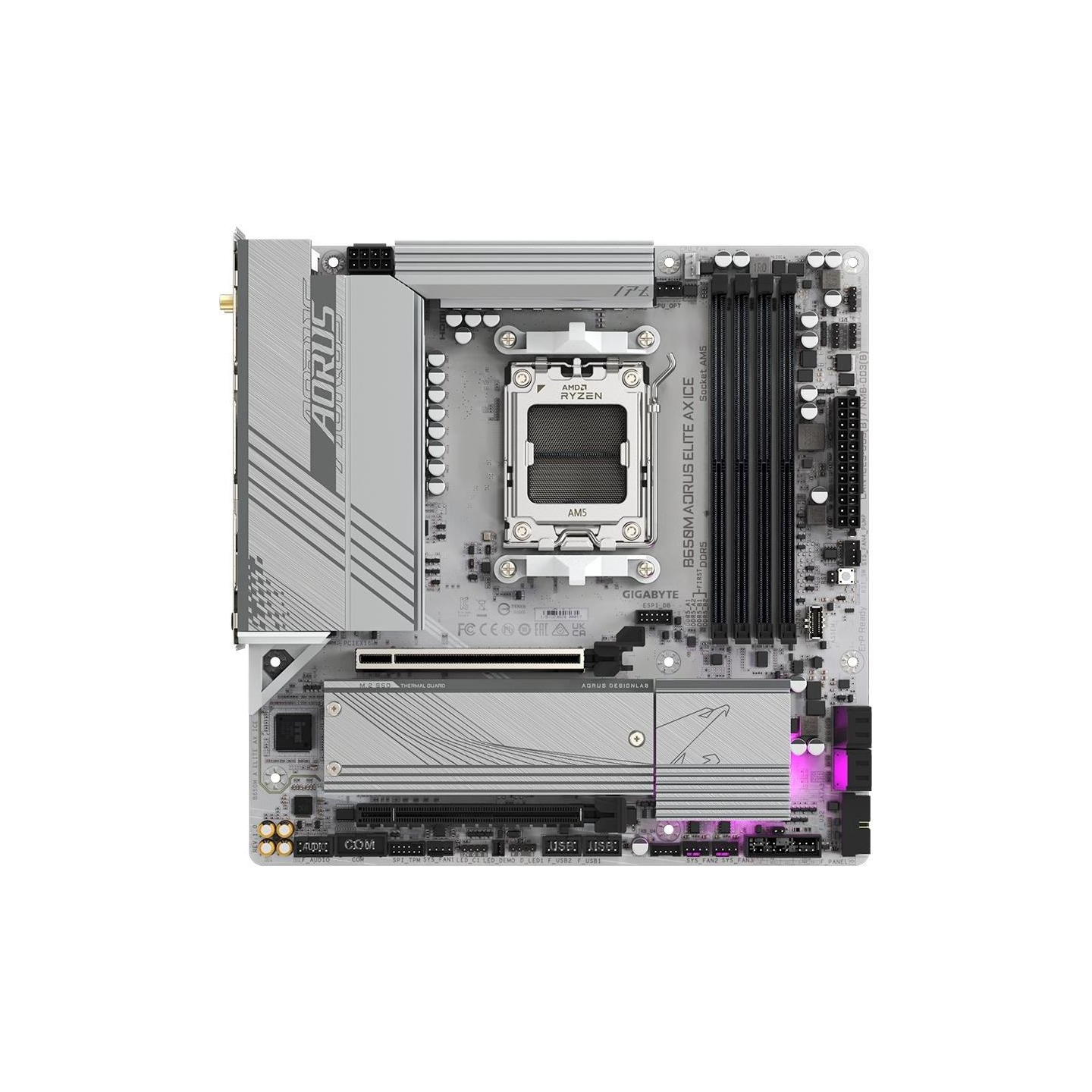 Gigabyte B650M A ELITE AX ICE AM5