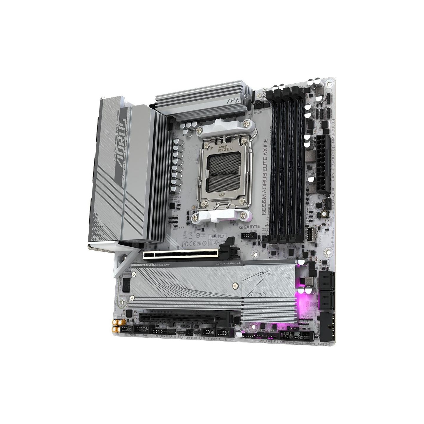 Gigabyte B650M A ELITE AX ICE AM5