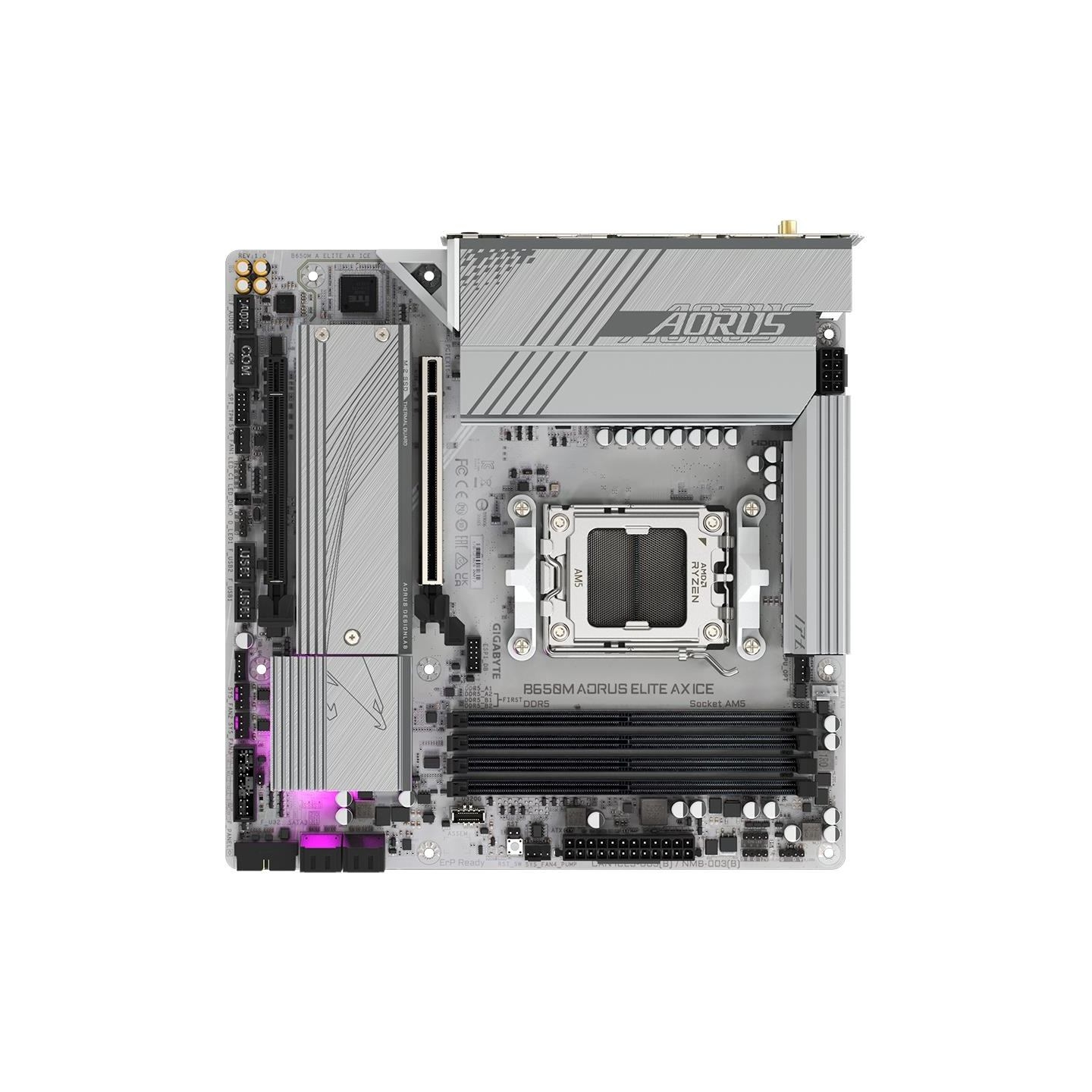 Gigabyte B650M A ELITE AX ICE AM5