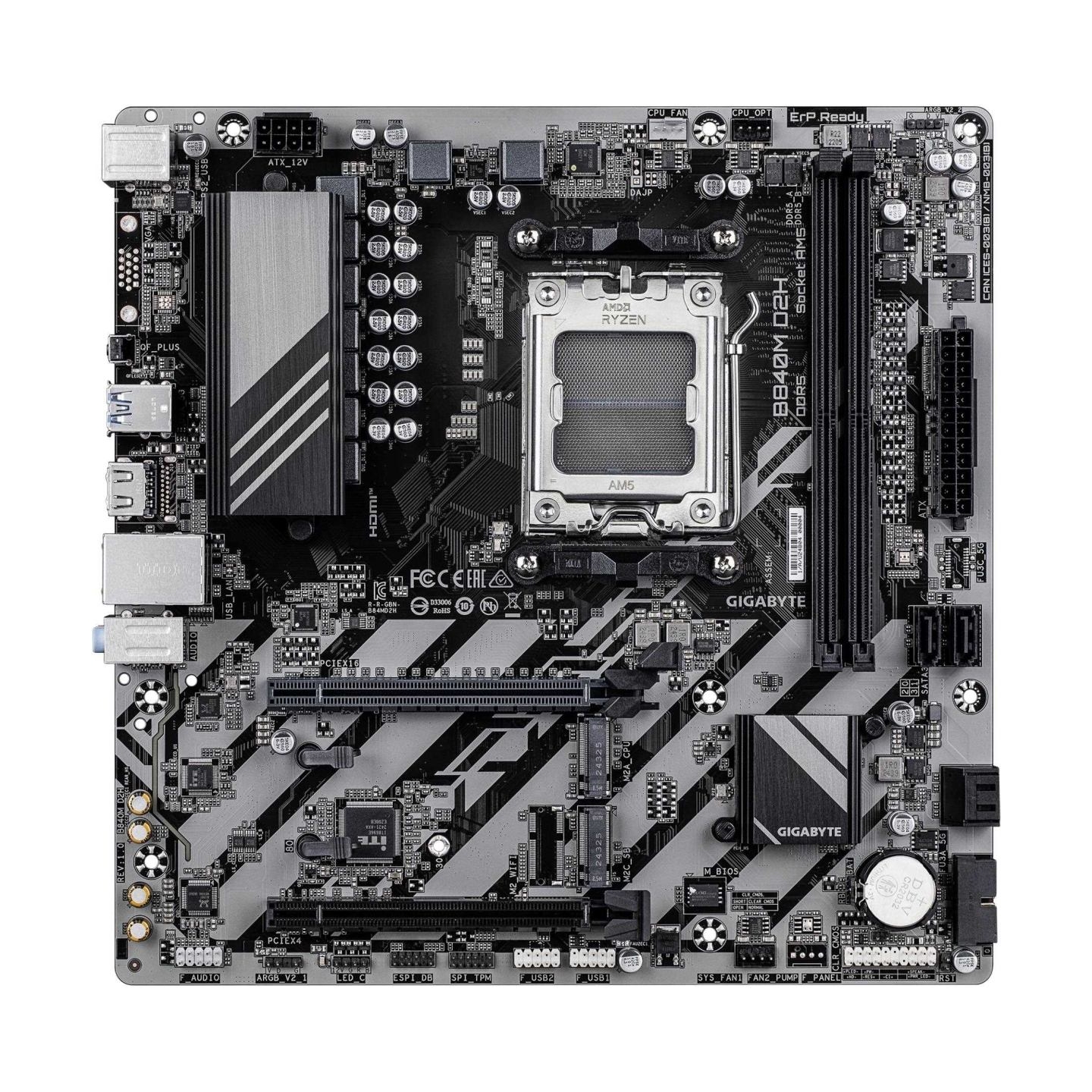 Gigabyte B840M D2H AM5 1xHDMI
