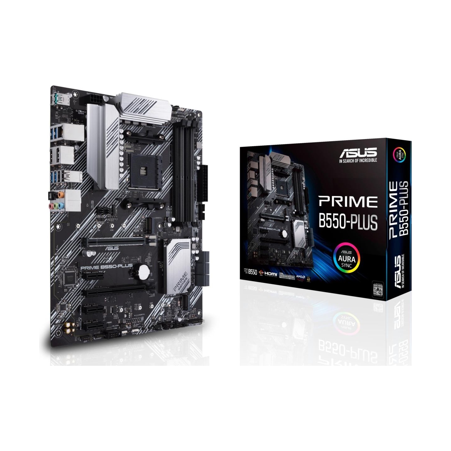 Asus Motherboard PRIME B550-PLUS AM4 4DD R4 HDMI/DP M.2 ATX