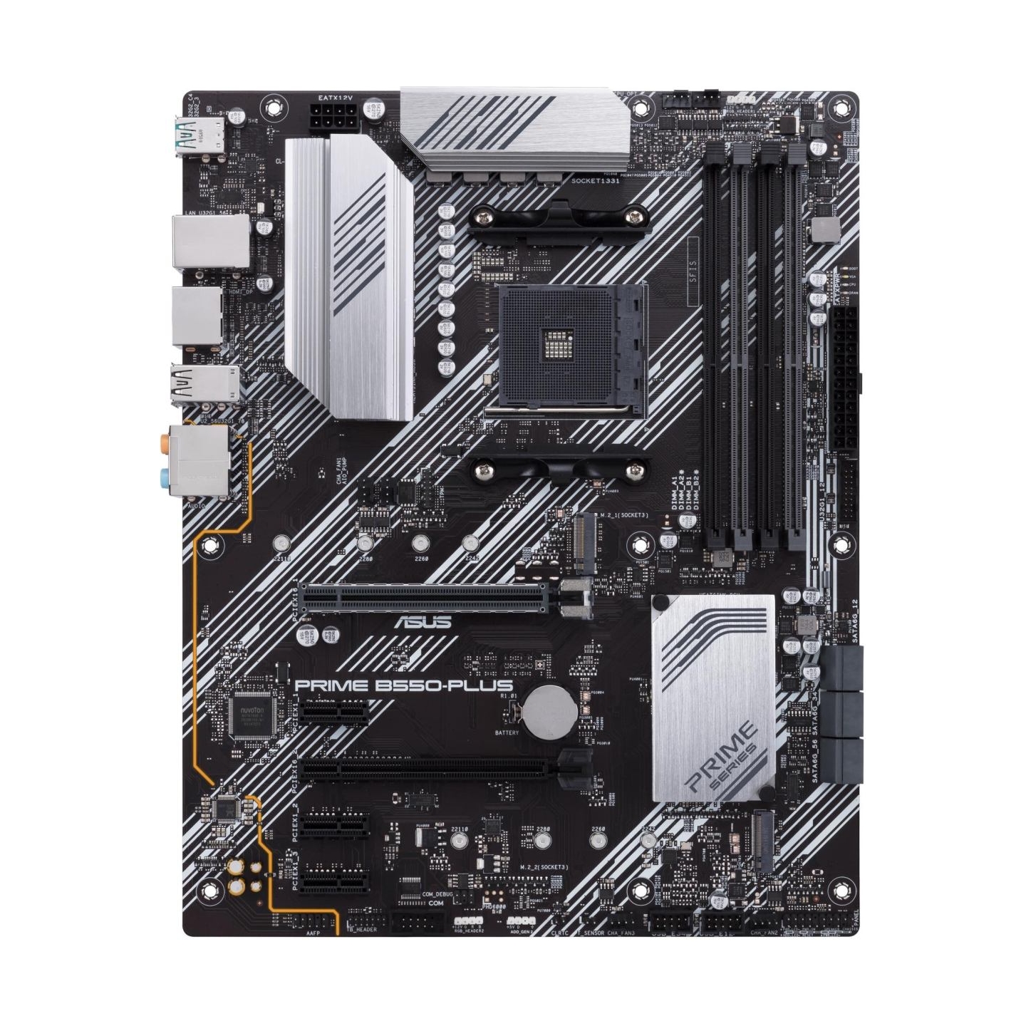 Asus Motherboard PRIME B550-PLUS AM4 4DD R4 HDMI/DP M.2 ATX