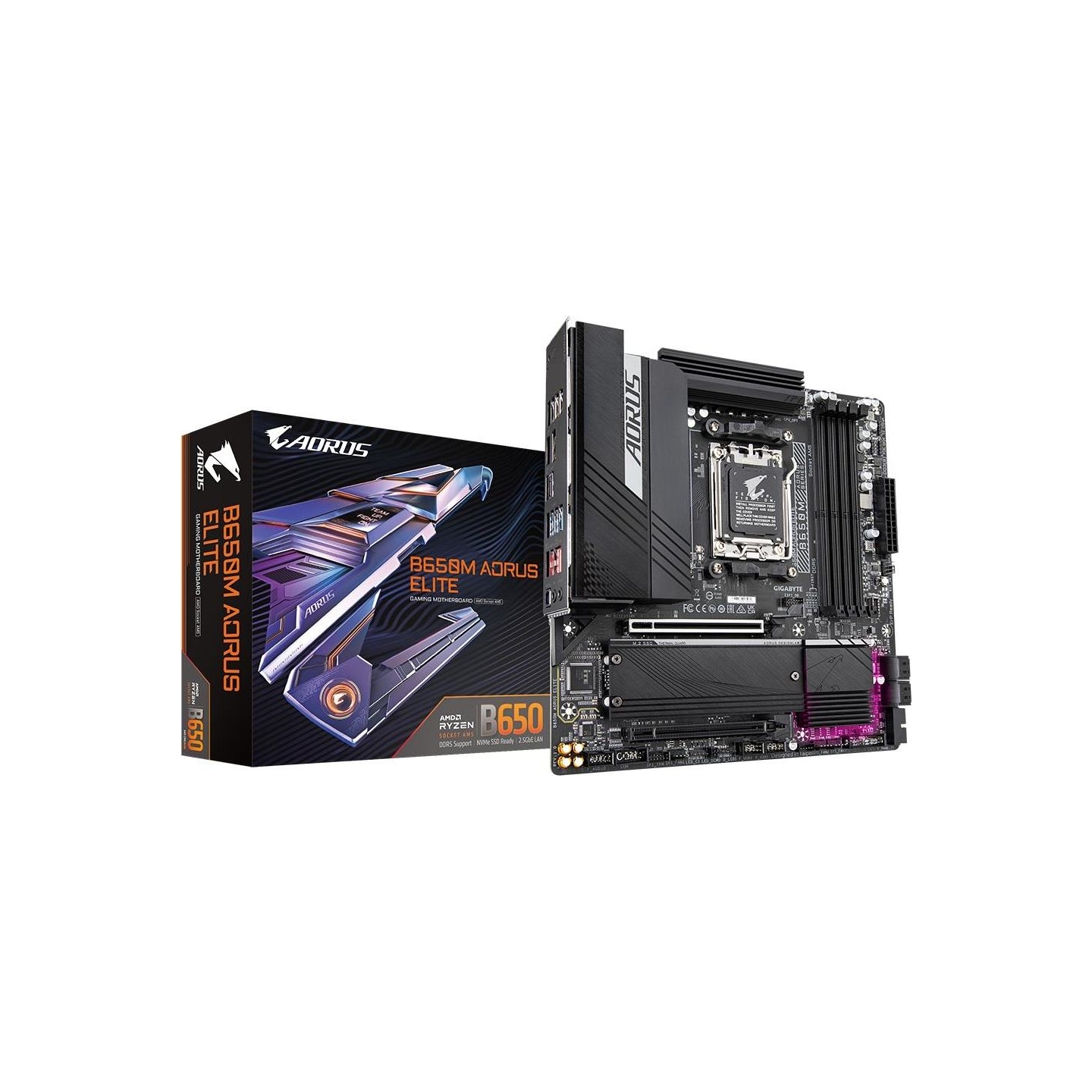 Gigabyte B650M AORUS ELITE AM5 MB