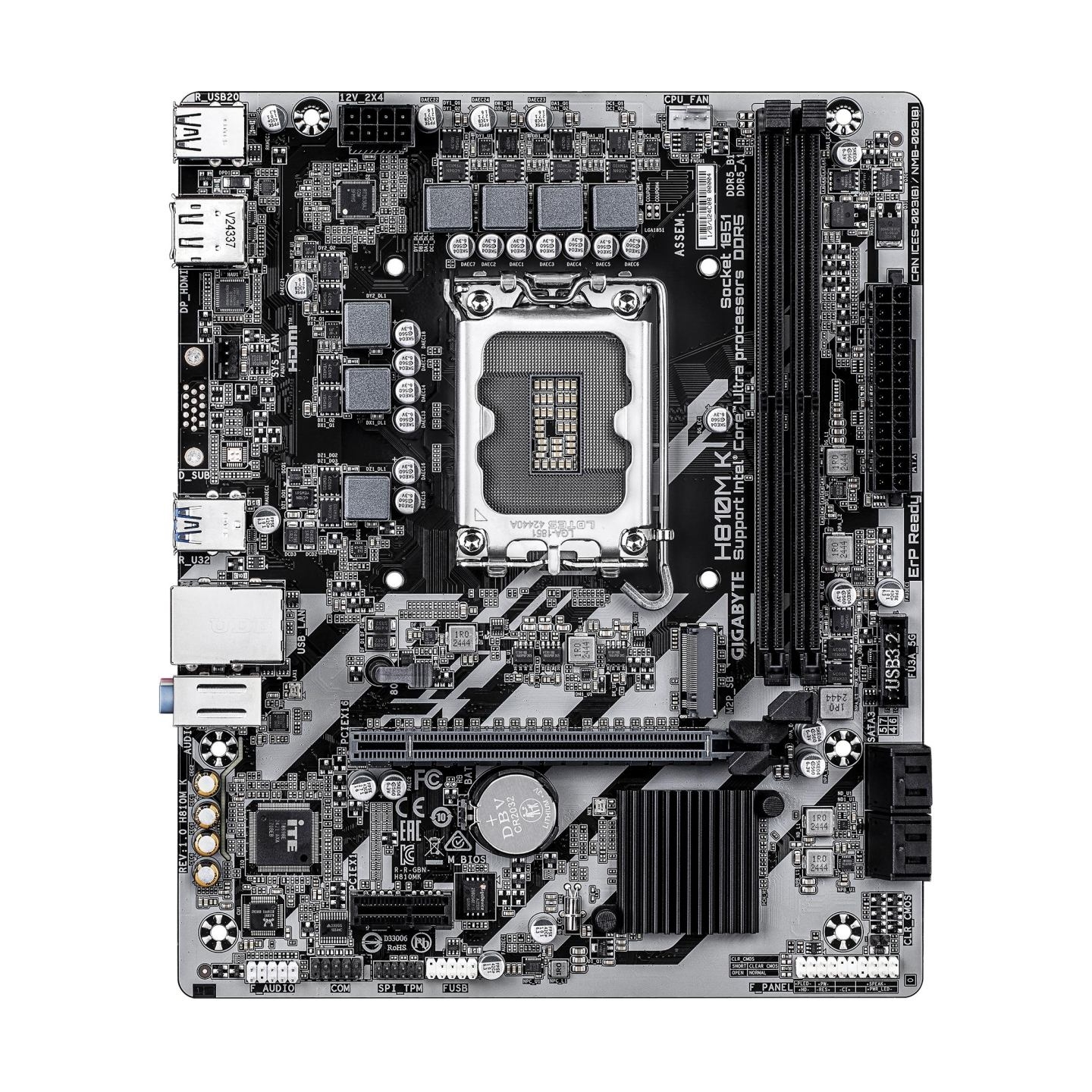 Gigabyte H810M K LGA1851 1xDP 1xHDMI