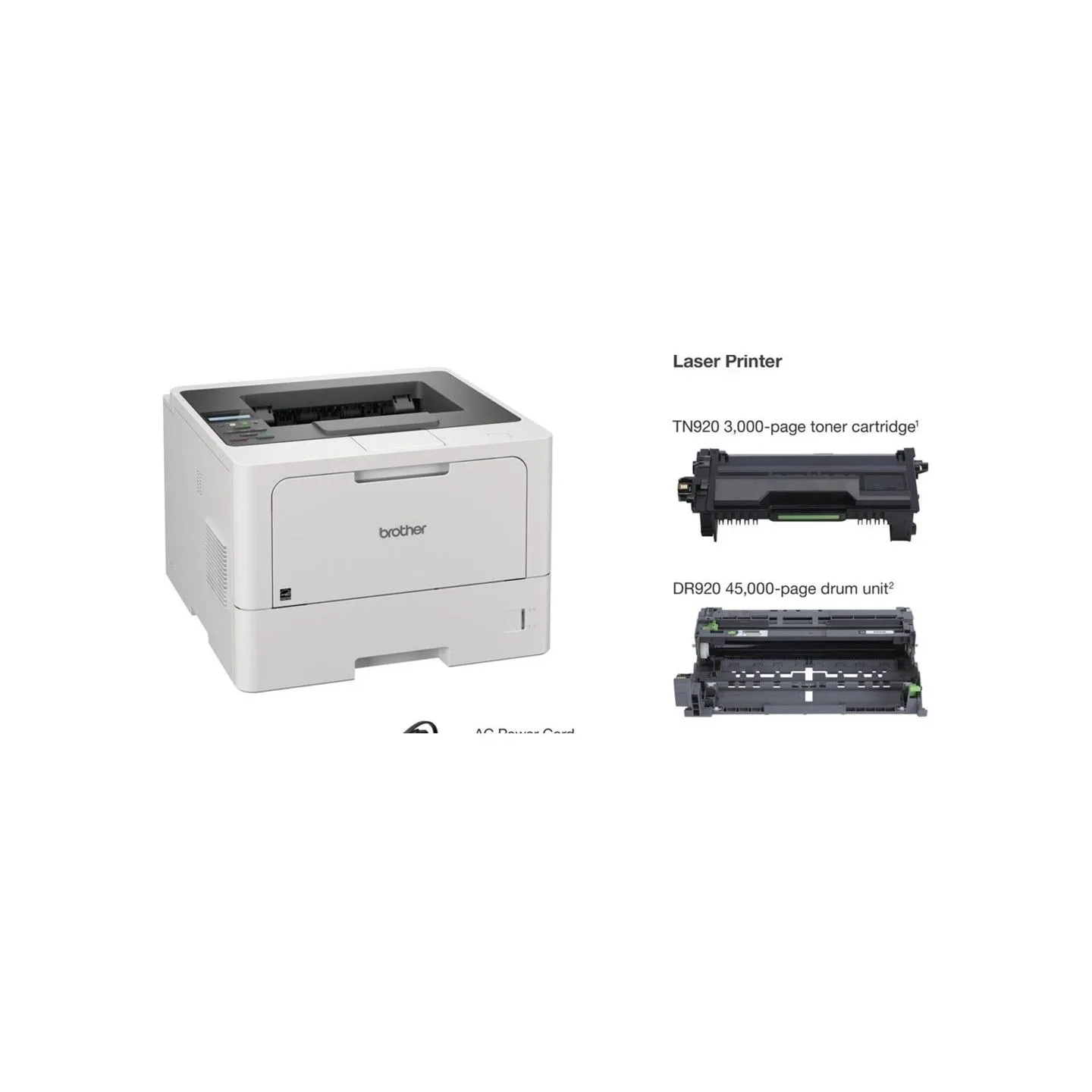 Brother HL-L5210DN MONO LASER PRINTER, DUPLEX, NETW, 48PPM