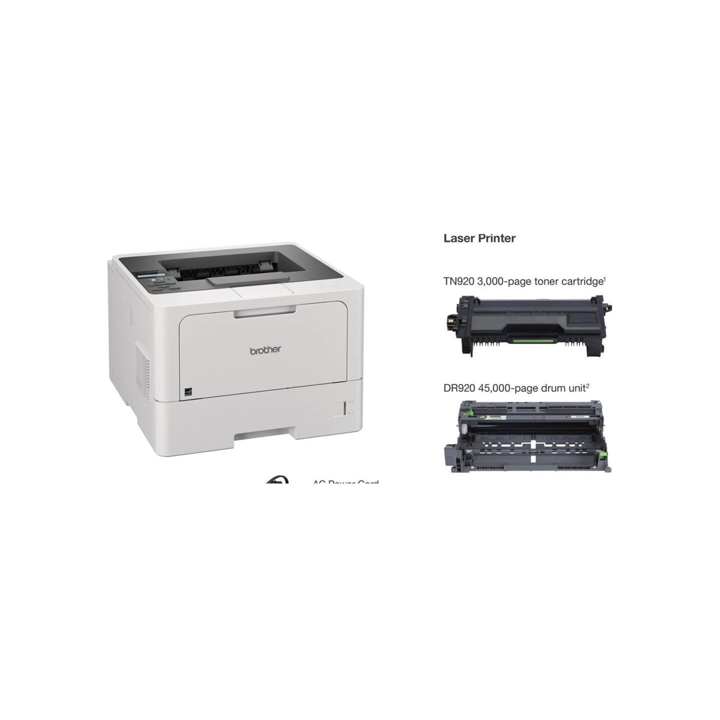 Brother HL-L5210DW MONO LASER PRINTER, DUPLEX, WIFI, 48PPM