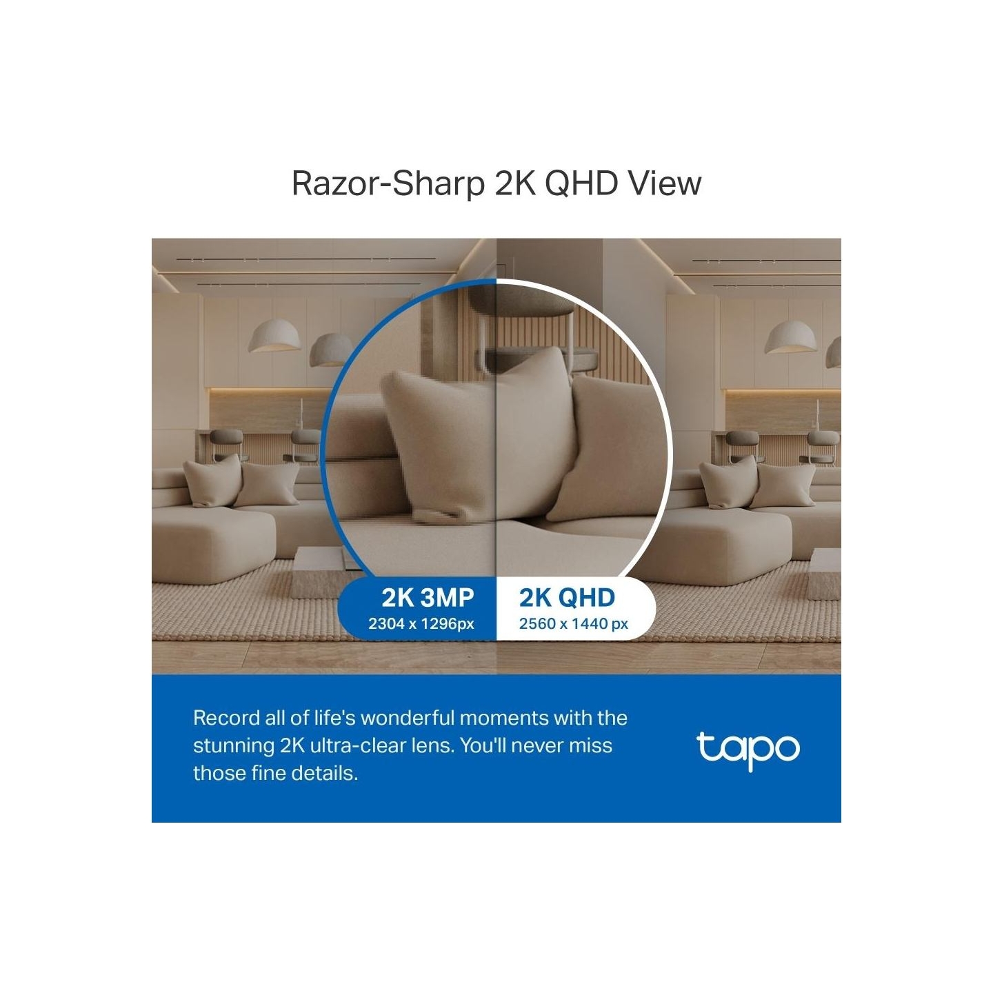 Tp-Link | Pan/Tilt Wi-Fi Camera | Tapo C220 | PTZ | 4 MP | 4mm/F2.0 | H.264 | Micro SD, Max. 512GB