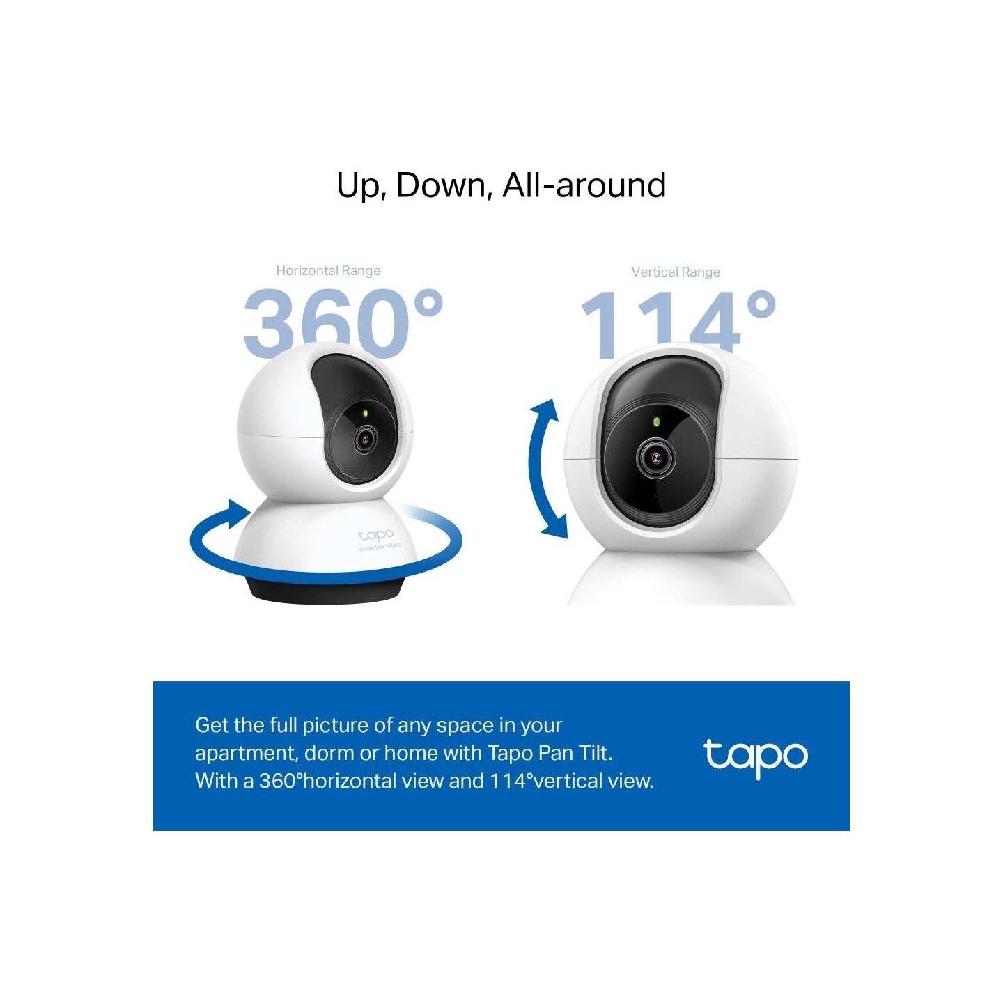 Tp-Link | Pan/Tilt Wi-Fi Camera | Tapo C220 | PTZ | 4 MP | 4mm/F2.0 | H.264 | Micro SD, Max. 512GB