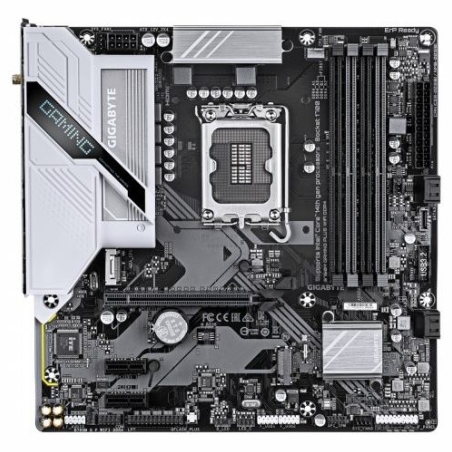 Gigabyte Mainboard|GIGABYTE|B760M GAMING PLUS WIFI DDR4 (REV. 1.1)|Intel B760|LGA 1700|micro ATX|RAM DDR4-SDRAM|4xSlots|Wi-Fi Ye