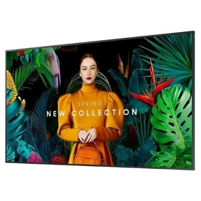 Samsung Professional monitor QB75C 75 inches Glossy 16h/7 350(cd/m2) 3840x2160 (UHD) S10 Player (Tizen 7) Wi-Fi/BT 3 years On-Si