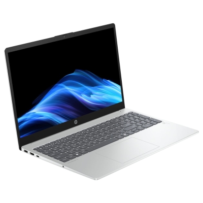 HP OmniBook 3 AI 15-fn0012ny - Ryzen AI 5 340, 16GB, 512B SSD, 15.6 FHD 300-nit AG, FPR, US keyboard, Glacier Silver, Win 11 Hom