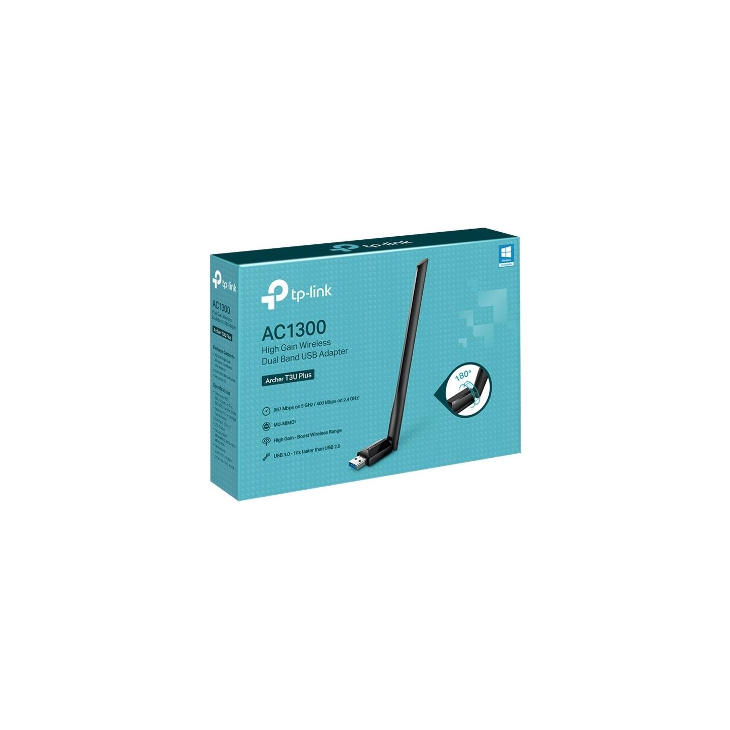 Tp-Link WRL ADAPTER 1300MBPS USB/ARCHER T3U PLUS TP-LINK
