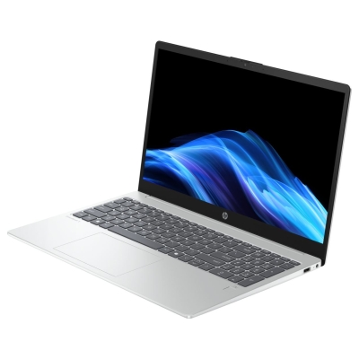HP OmniBook 3 AI 15-fn0012ny - Ryzen AI 5 340, 16GB, 512B SSD, 15.6 FHD 300-nit AG, FPR, US keyboard, Glacier Silver, Win 11 Hom