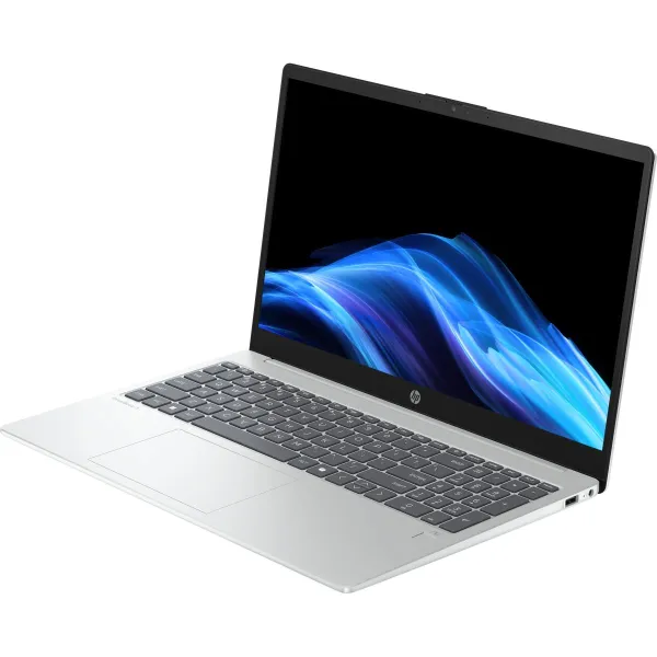 HP OmniBook 3 AI 15-fn0012ny - Ryzen AI 5 340, 16GB, 512B SSD, 15.6 FHD 300-nit AG, FPR, US keyboard, Glacier Silver, Win 11 Hom
