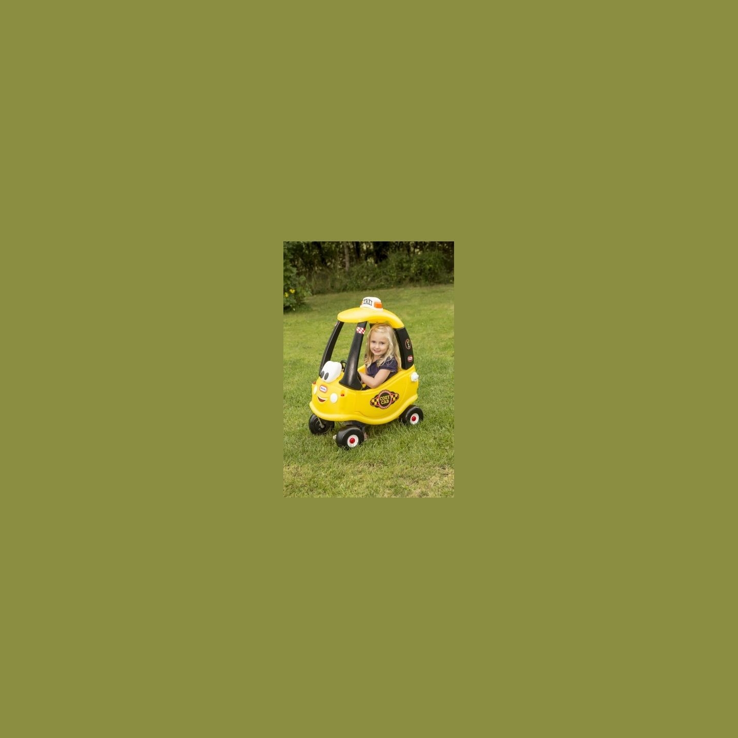 Little Tikes Car Cozy Coupe yellow Taxi