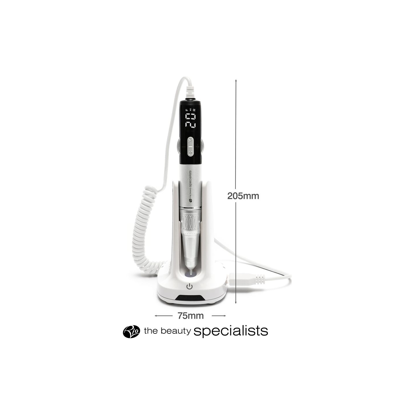 RIO NAES-TOP-EU/1.0 Salon Pro Elecric Nail File & Drill