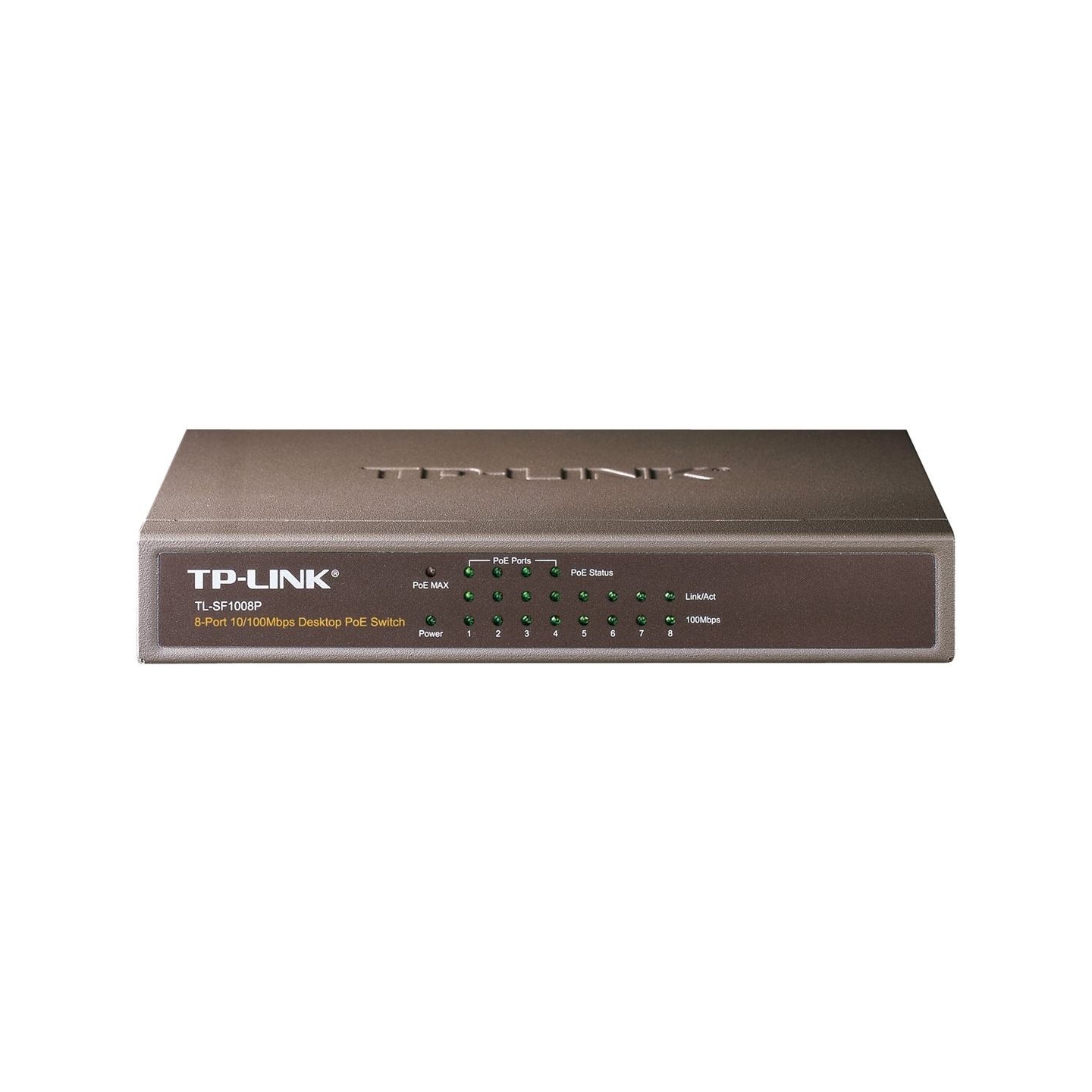 Tp-Link Switch|TP-LINK|8x10Base-T / 100Base-TX|TL-SF1008P