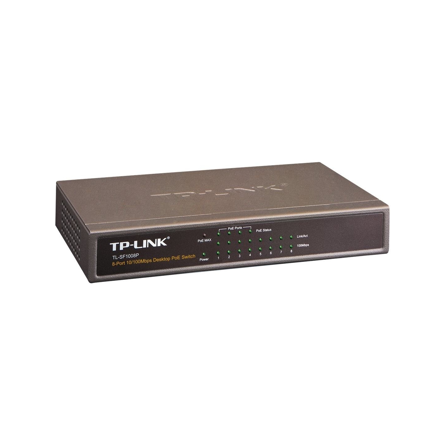 Tp-Link Switch|TP-LINK|8x10Base-T / 100Base-TX|TL-SF1008P