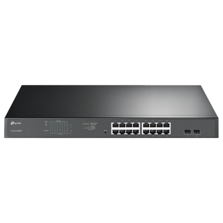 Tp-Link Switch|TP-LINK|TL-SG1218MPE|Desktop/pedestal|Rack|16x10Base-T / 100Base-TX / 1000Base-T|PoE+ ports 16|192 Watts|TL-SG121
