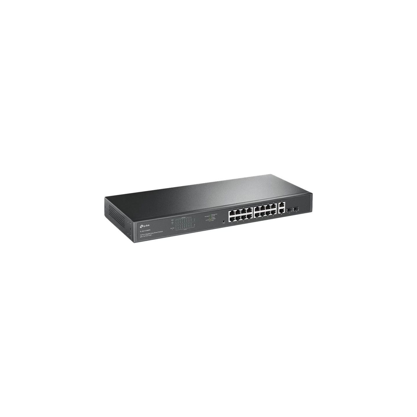 Tp-Link Switch|TP-LINK|TL-SG1218MPE|Desktop/pedestal|Rack|16x10Base-T / 100Base-TX / 1000Base-T|PoE+ ports 16|192 Watts|TL-SG121