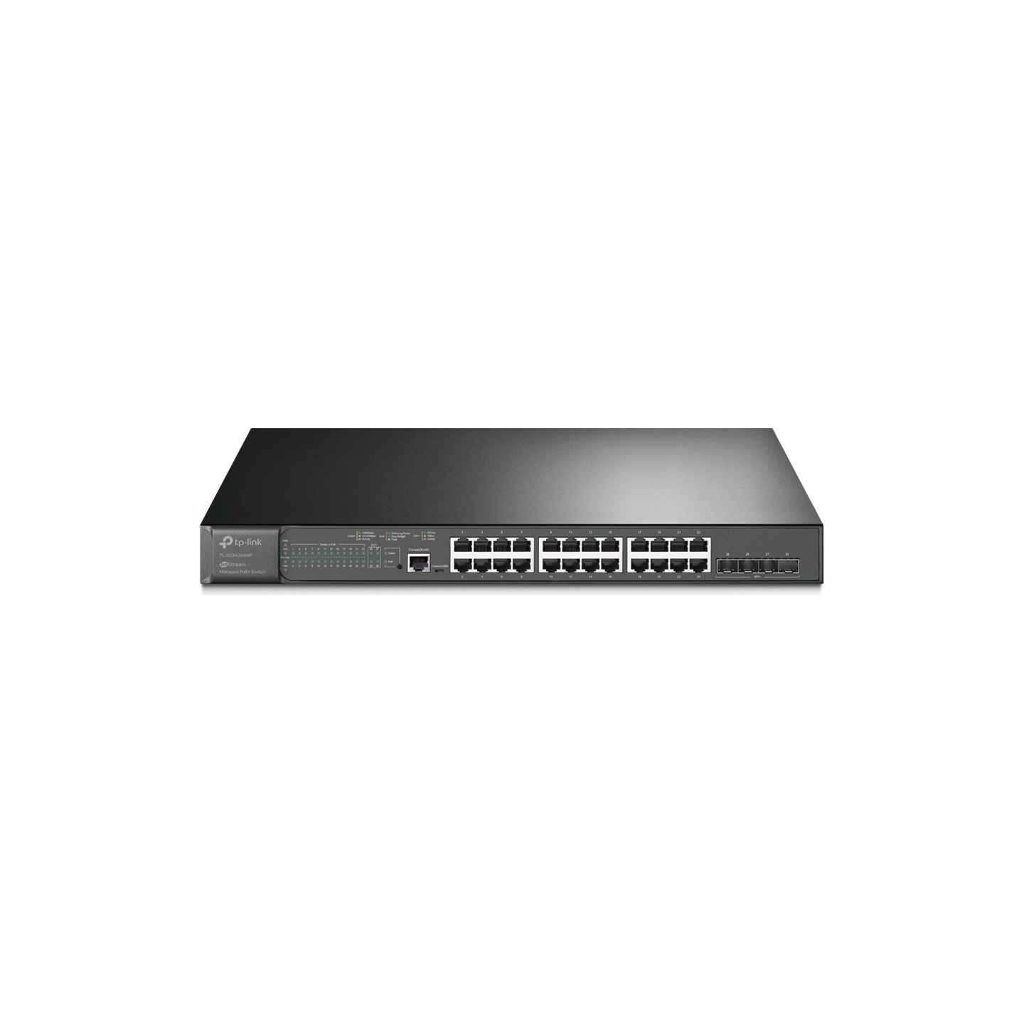 Tp-Link SG3428XMP Switc h 24xGE PoE+ 4xSFP+